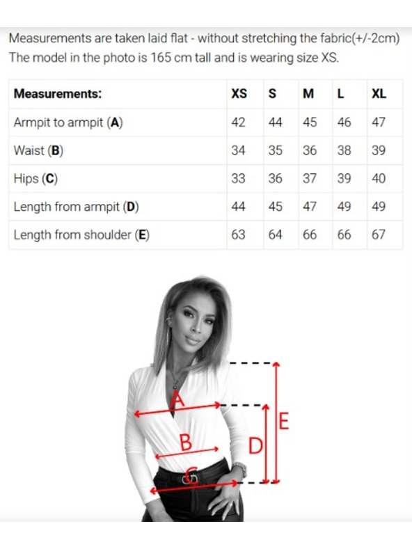 numoco Štýlové dámske body so zavinovacím výstrihom - mokka hnedá