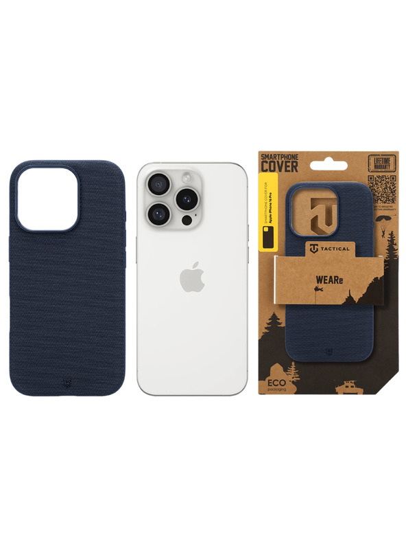 Tactical Tactical MagForce WEARe Kryt pre Apple iPhone 16 Pro Blue