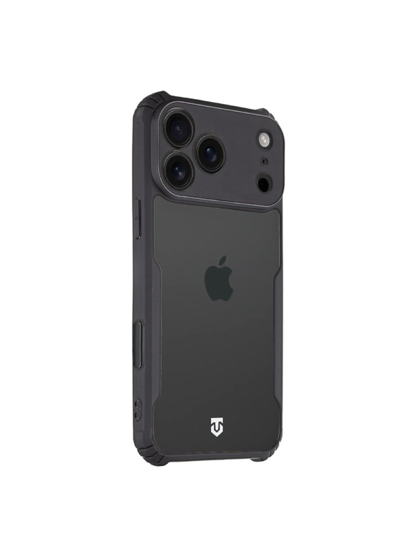 Tactical Tactical Quantum Stealth Kryt pre Apple iPhone 18 Pro Max Clear/Black