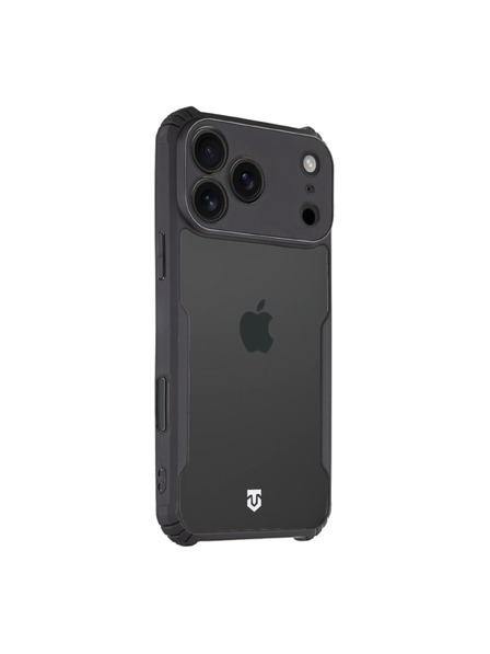 Tactical Tactical Quantum Stealth Kryt pre Apple iPhone 18 Pro Max Clear/Black