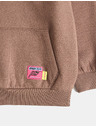 Marks & Spencer Mikina s kapucňou a motívom Hot Wheels™, s vysokým podielom bavlny (2–8 rokov) Marks & Spencer hnedá