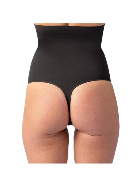 Bellinda INVISIBLE SILHOUETTE HIGH WAIST THONG - Dámska formujúca tanga s vysokým pásom - čierna