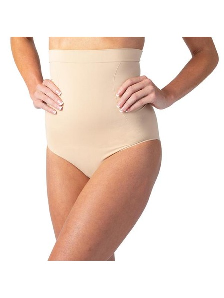 Bellinda INVISIBLE SILHOUETTE HIGH WAIST THONG - Dámska formujúca tanga s vysokým pásom - teľová