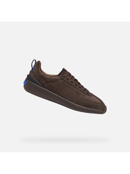 Geox Tmavohnedé dámske tenisky Geox GXRN-02