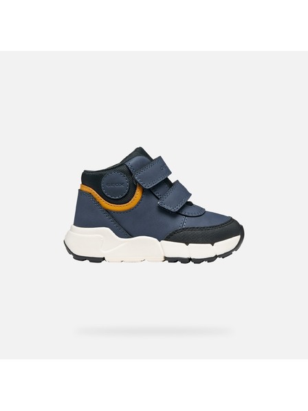 Geox Modrá chlapčenská členková obuv Geox Flexyper Mini