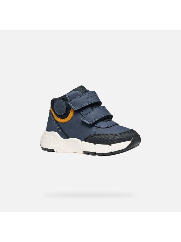Geox Modrá chlapčenská členková obuv Geox Flexyper Mini