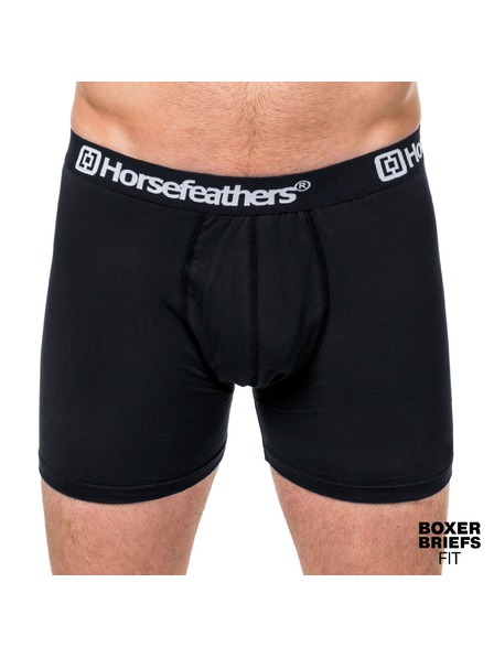 Horsefeathers Boxerky Dynasty Long 3Pack - heather anthracite