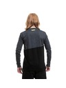 Meatfly Meatfly pánske tričko s dlhým rukávom Judgement Charcoal Heather / Black