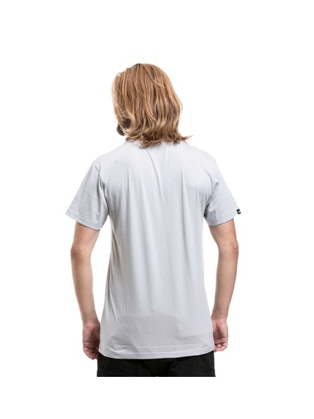 Meatfly Meatfly pánske tričko MF Logo Quiet Gray