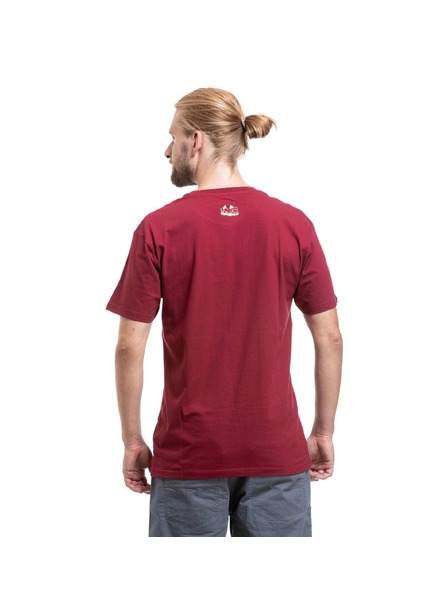 Meatfly Meatfly pánske tričko Adventure Brown Red