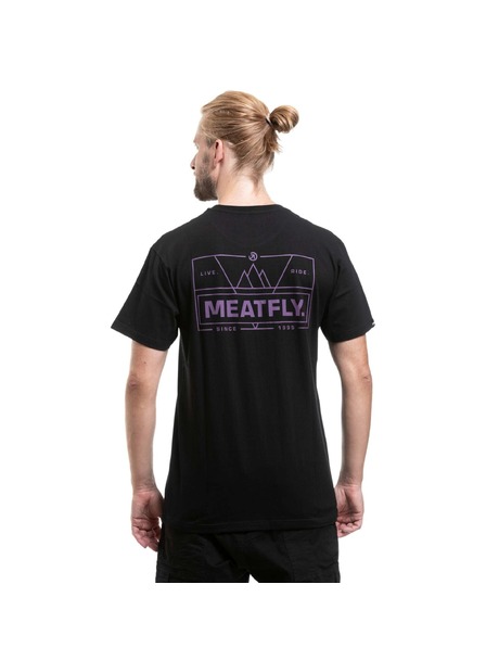 Meatfly Meatfly pánske tričko Lorim Black