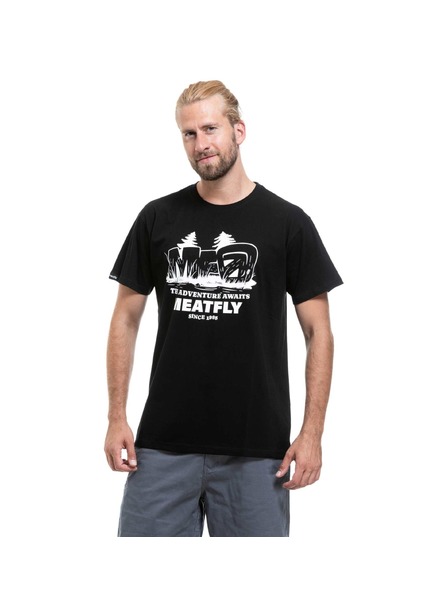 Meatfly Meatfly pánske tričko Adventure Black