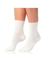 Bellinda SOFT WOOL SOCKS - Dámske vlnené ponožky - krémová