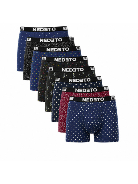 Nedeto Sada ôsmich - pánske boxerky Nedeto viacfarebné
