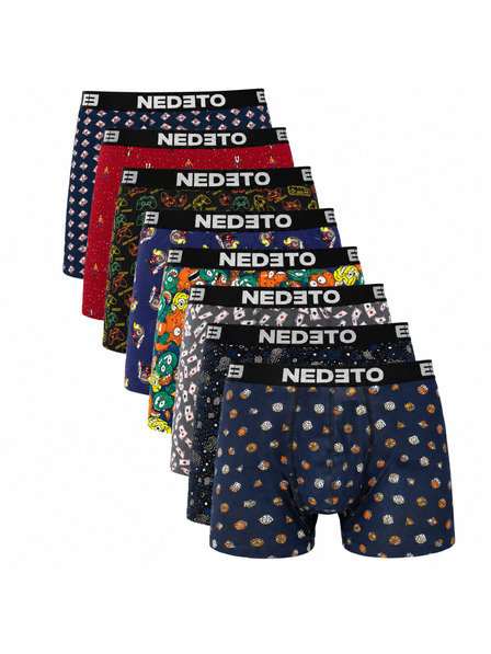 Nedeto Sada ôsmich - pánske boxerky Nedeto viacfarebné