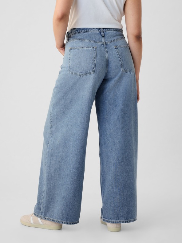 GAP Džínsy Mid Rise Baggy UltraSoft GAP